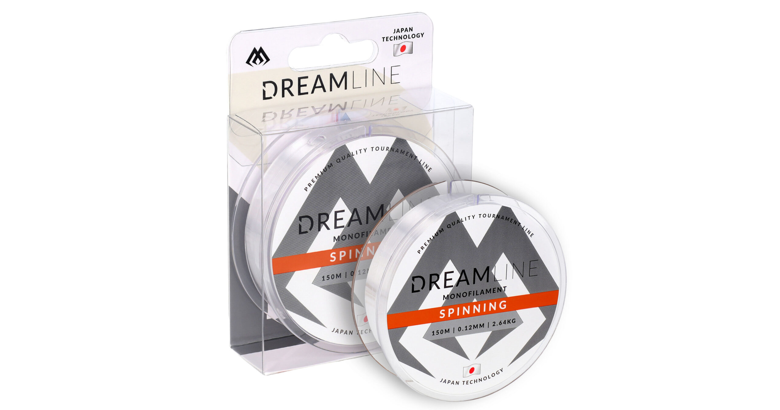 ŻYŁKA - DREAMLINE SPINNING - 0.24mm/150m - TRANSPARENTNA