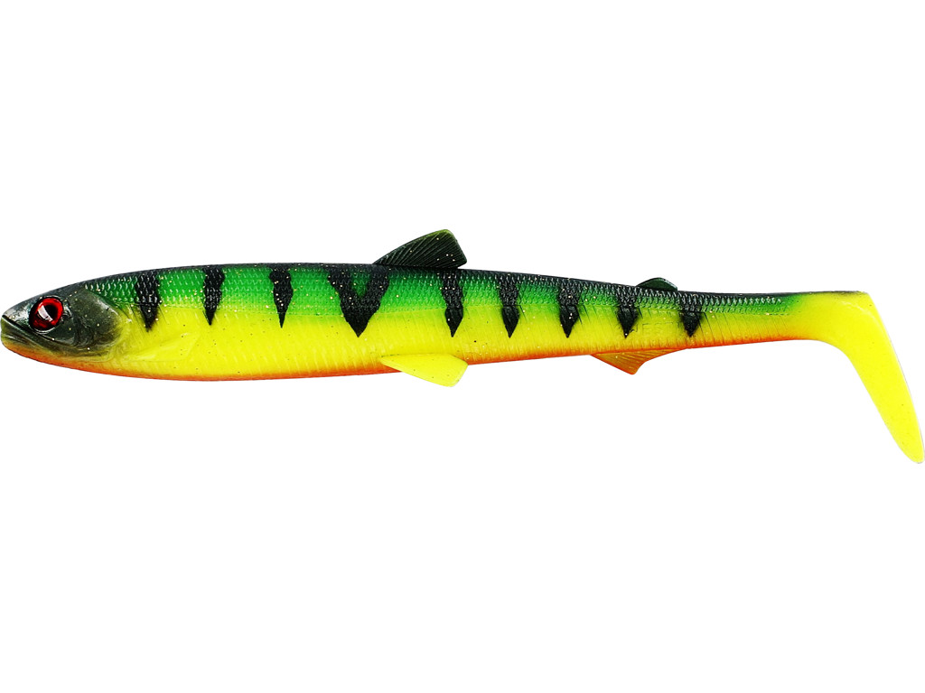 Bullteez shadtail 12,5cm tiger perch - westin