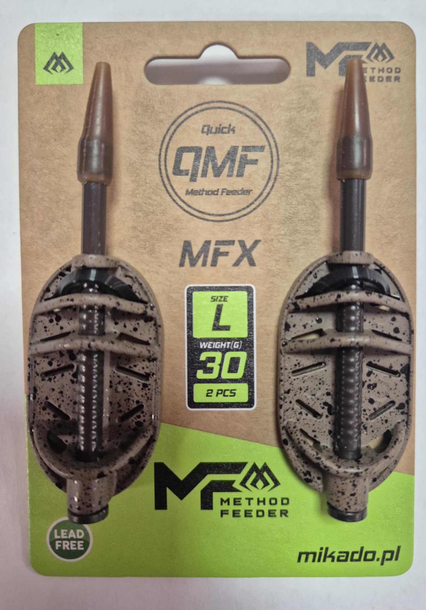 Podajnik koszyk Method Feeder QMF MFX 15g 2szt - Mikado