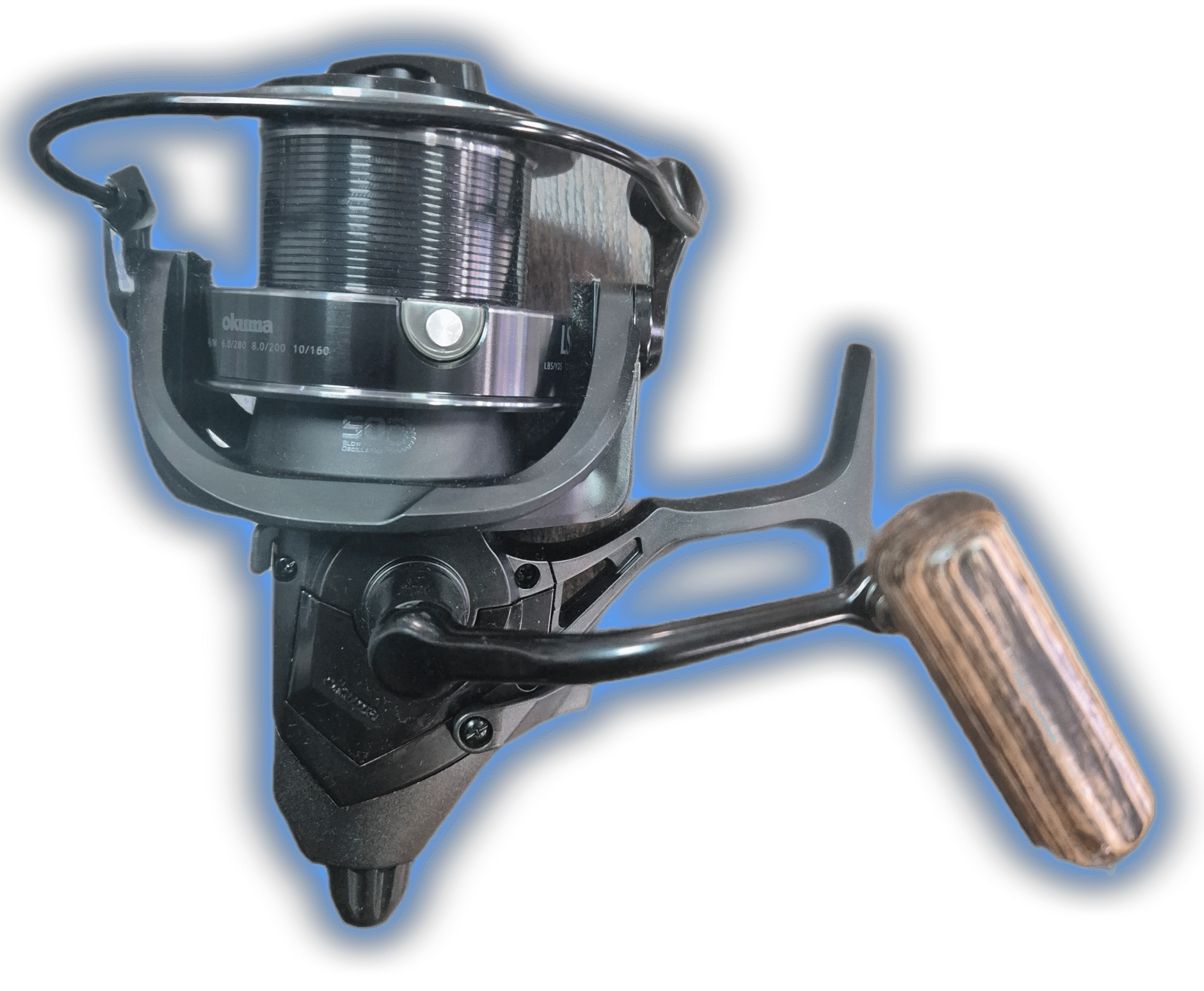 Kołowrotek Okuma LS LS-8K (wolny bieg) - KARPIOWY LONG CAST