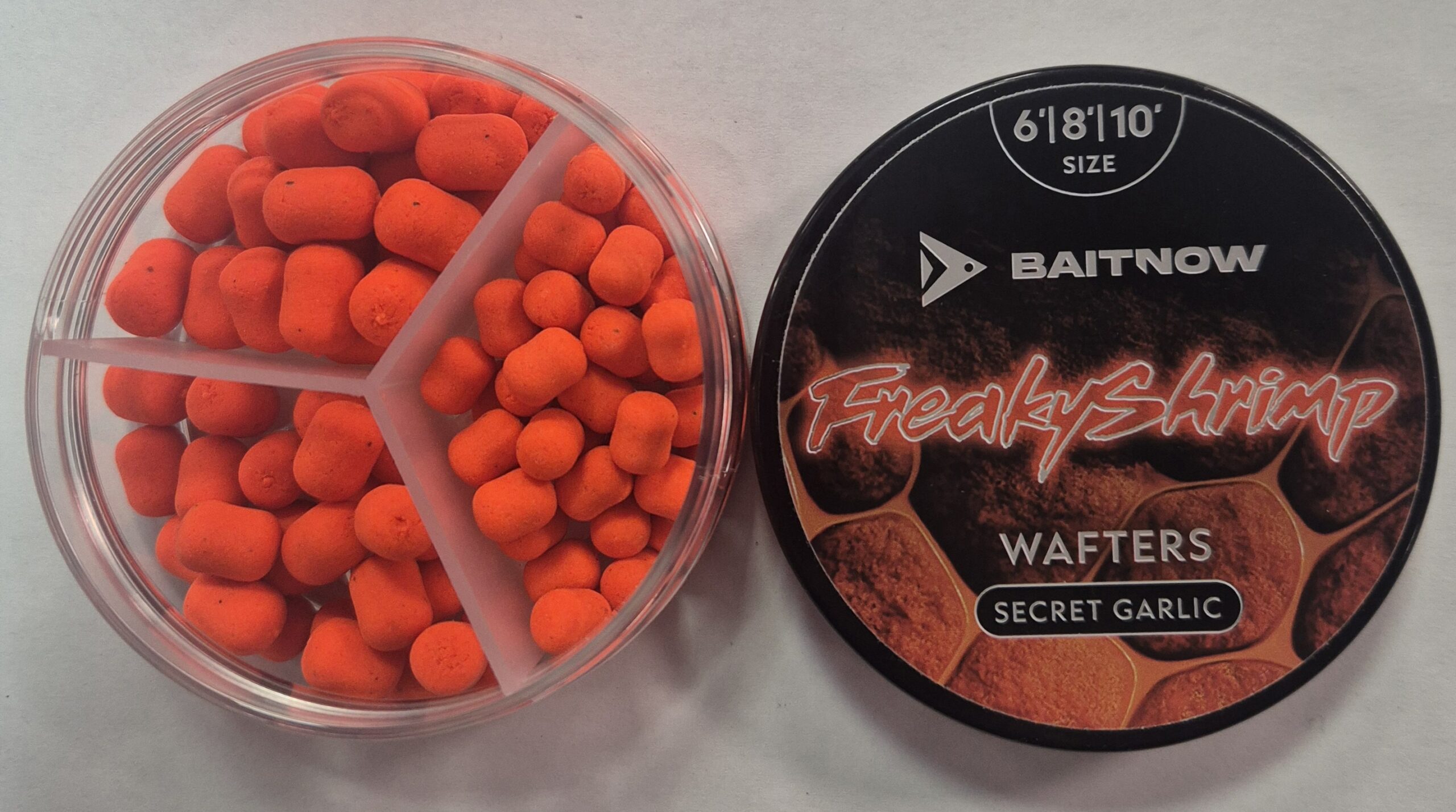 FREAKY SHRIMP WAFTERS 6/8/10mm - Baitnow (czosnek - krewetka)