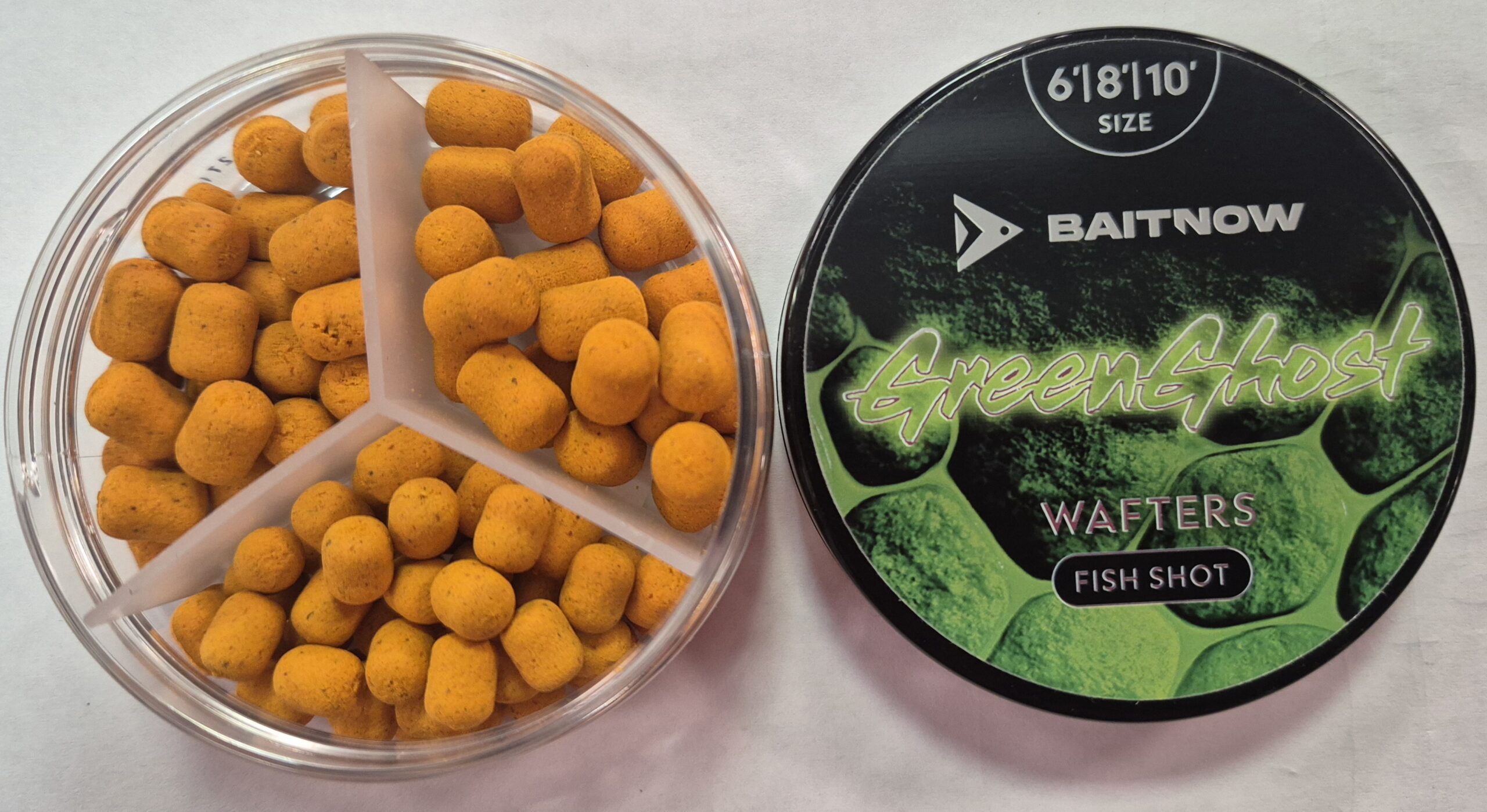 GREEN GHOST WAFTERS 6/8/10mm - Baitnow (rybny mix)