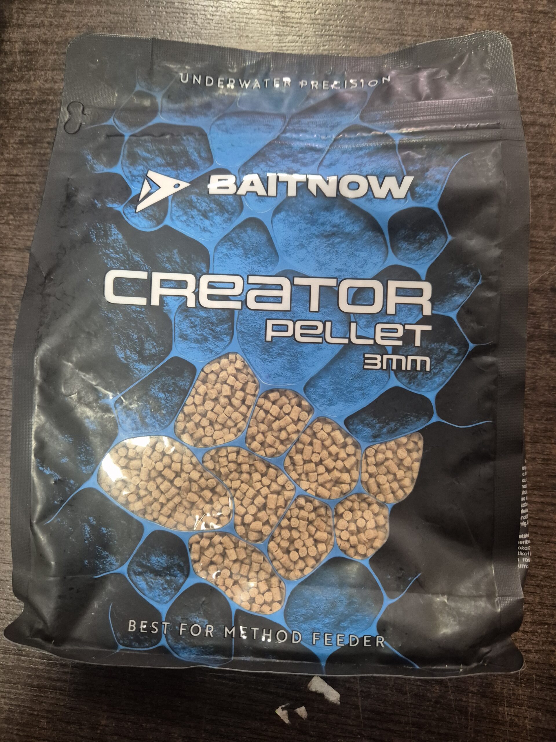 CREATOR pellet 800g 3mm - Baitnow (rybny mix)