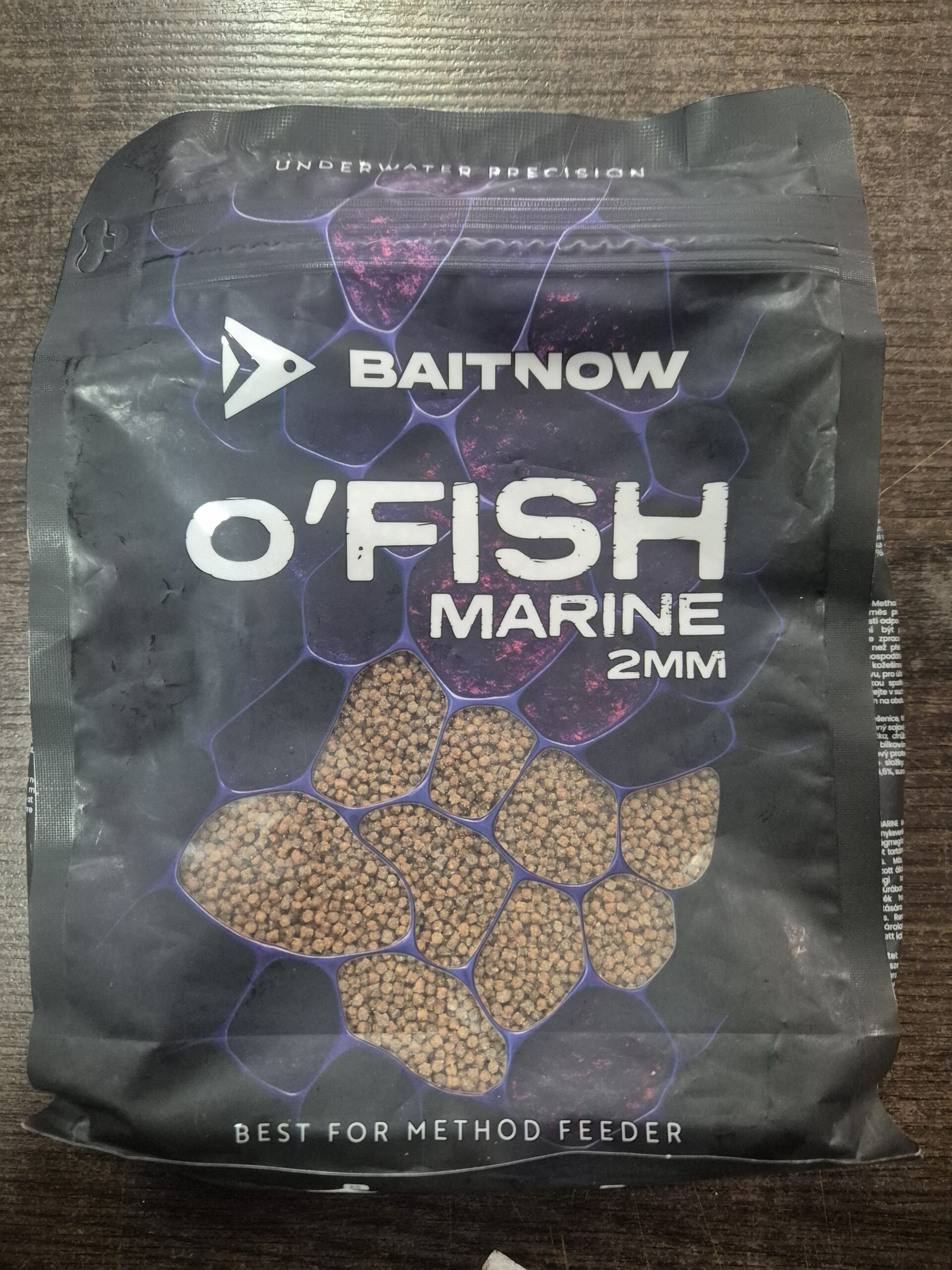 O'FISH MARINE pellet 800g 2mm - Baitnow (intensywnie rybny)