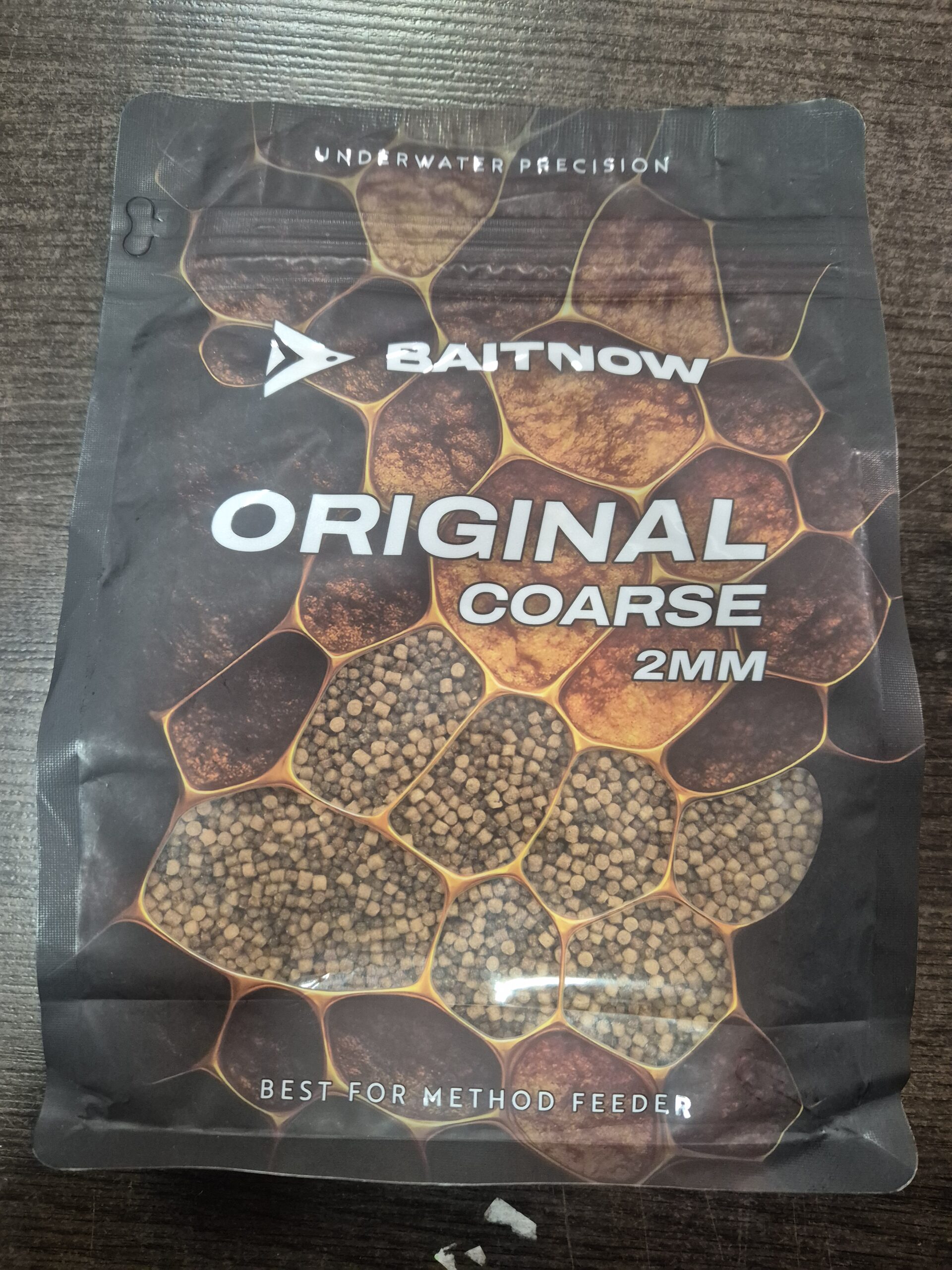 ORYGINAL COARSE pellet 800g 2mm - Baitnow (rybny mix)