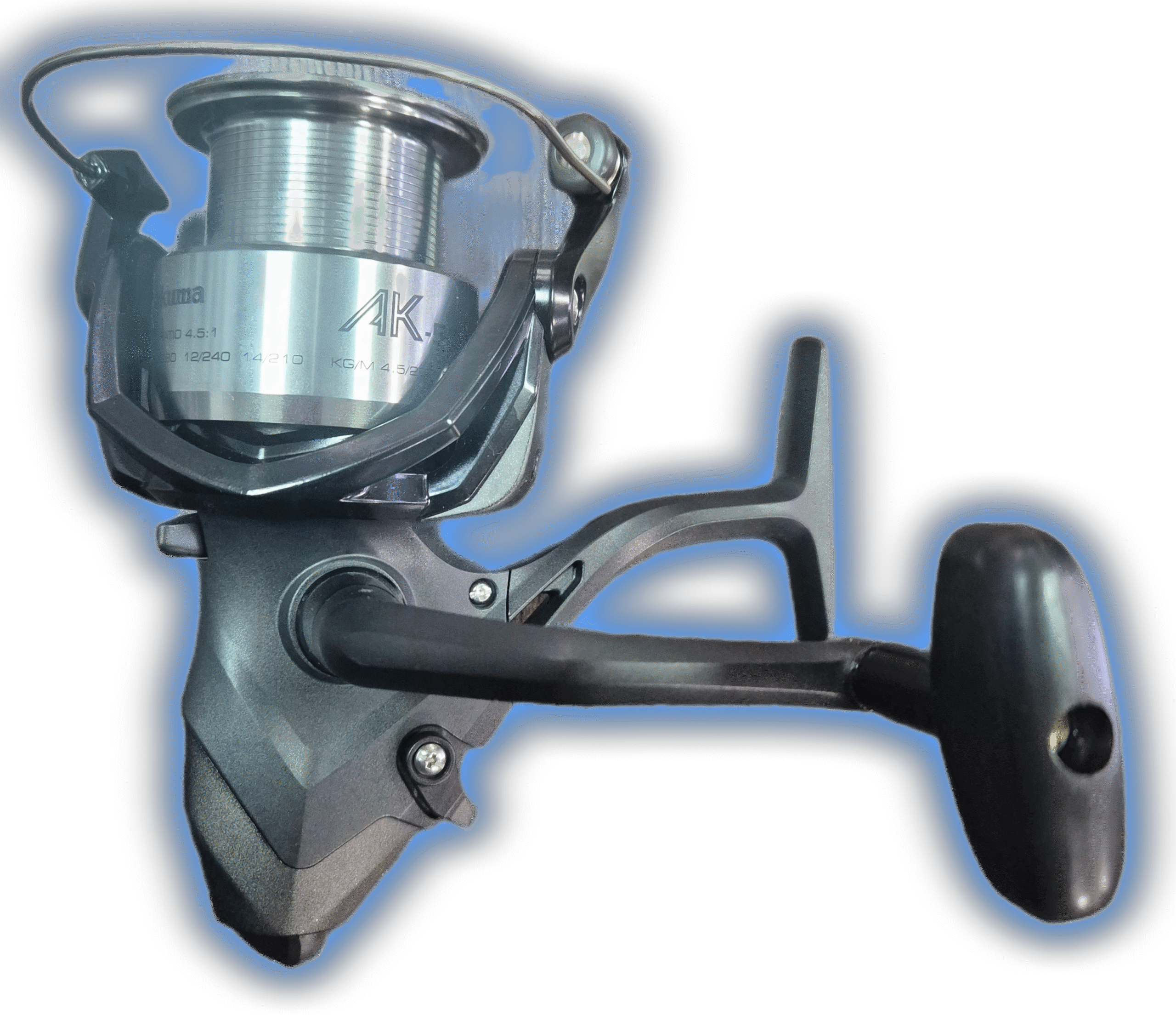 Kołowrotek Okuma AK-5000 BF baitfeeder (wolny bieg)