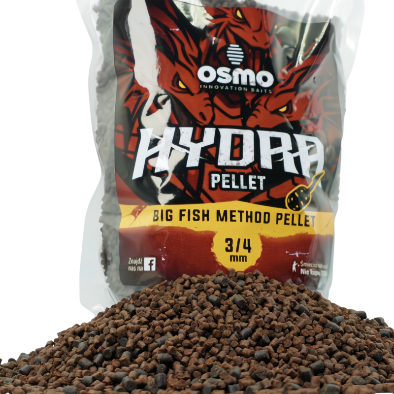 Hydra Big Fish Pellet 3/4 mm 800g - Osmo Innovation Baits